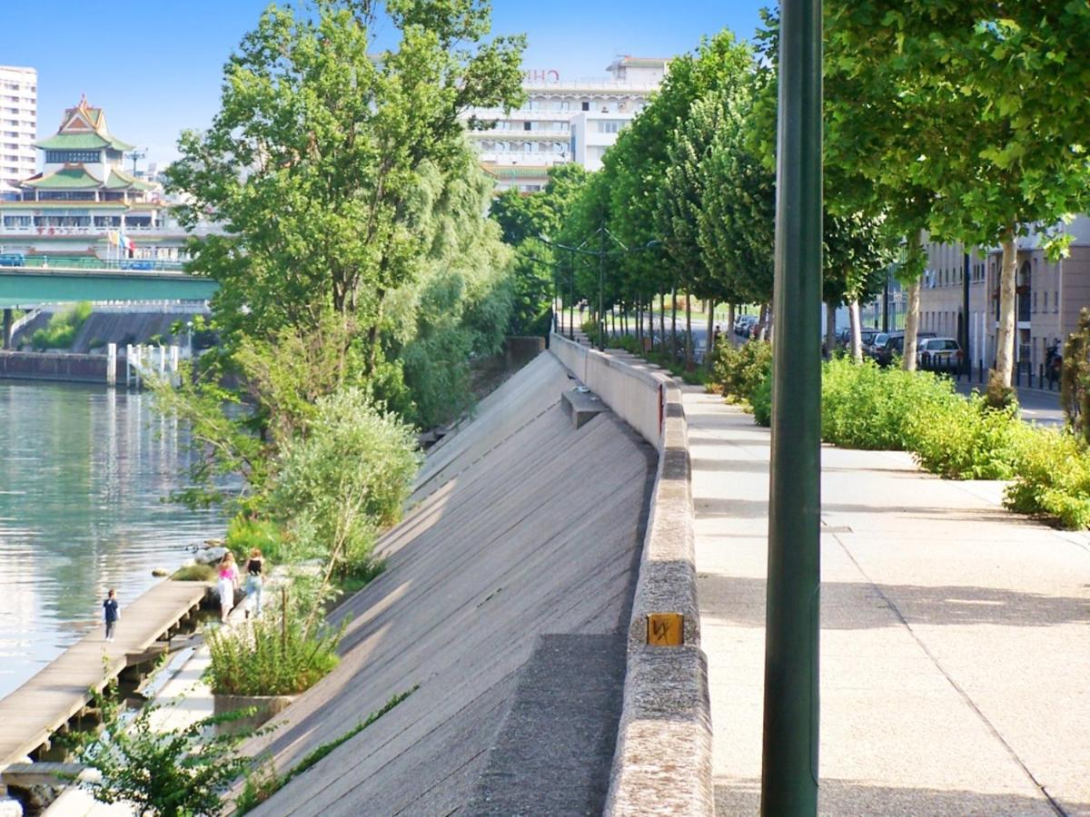 Appartement Charmant A Alfortville 30M² Terrasse Et Jardin Exterior foto